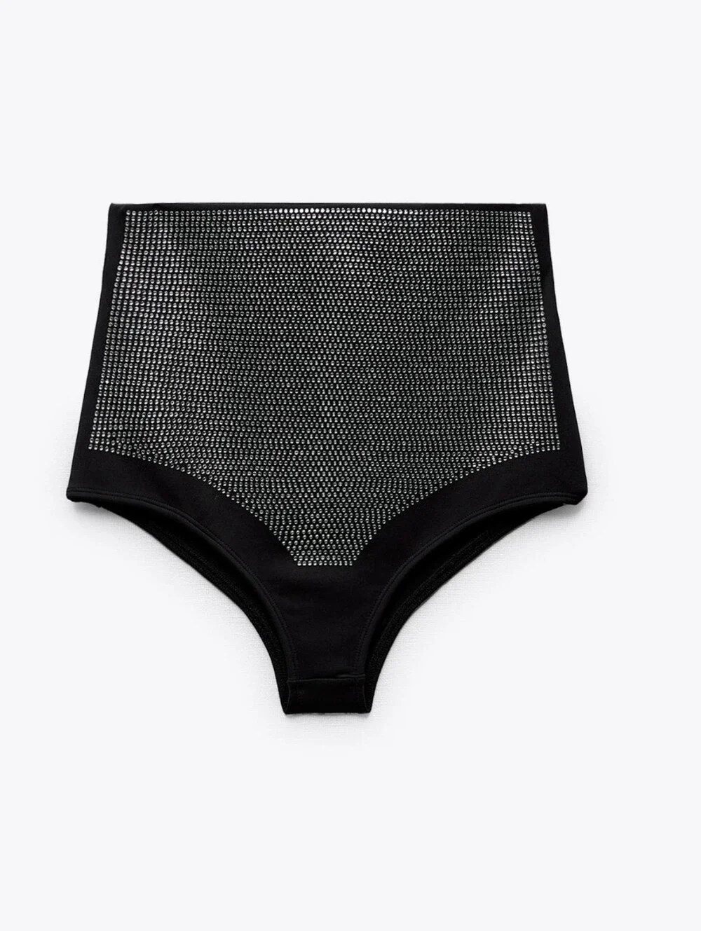 ZARA⛓️‍💥 High Waisted Rhinestone Bikini Bottom SIZE M